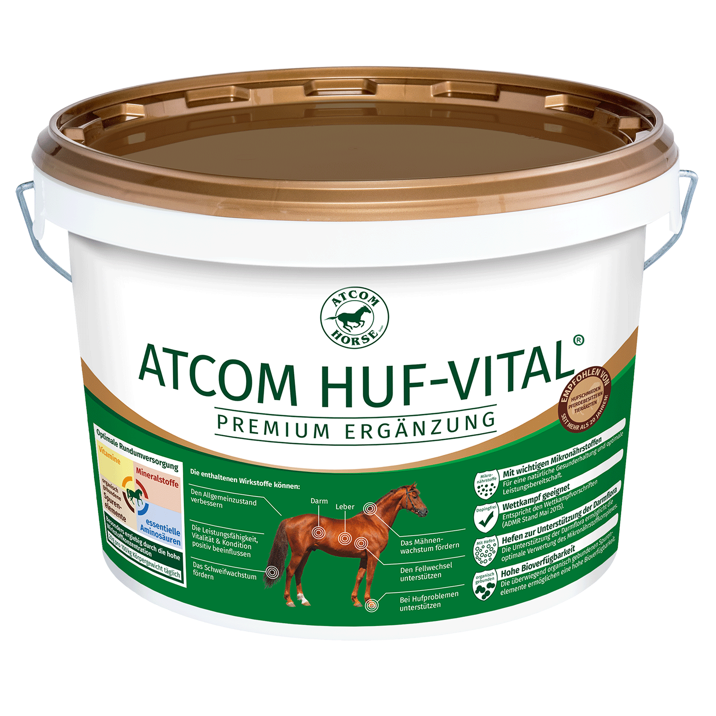 ATCOM HUF-VITAL® Unpelletiert