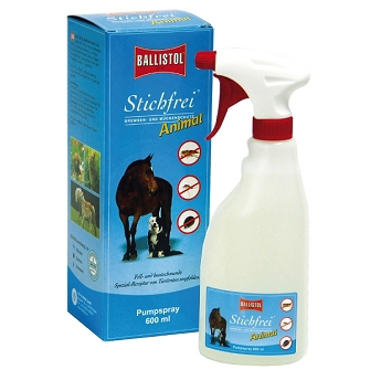Ballistol Stichfrei Animal Pumpspray Ballistol Stichfrei Animal Pumpspray, 600 ml, zur Insektenabwehr bei Tieren, mit Sprühkopf.