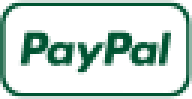 Logo von PayPal in grüner Schrift auf schwarzem Hintergrund