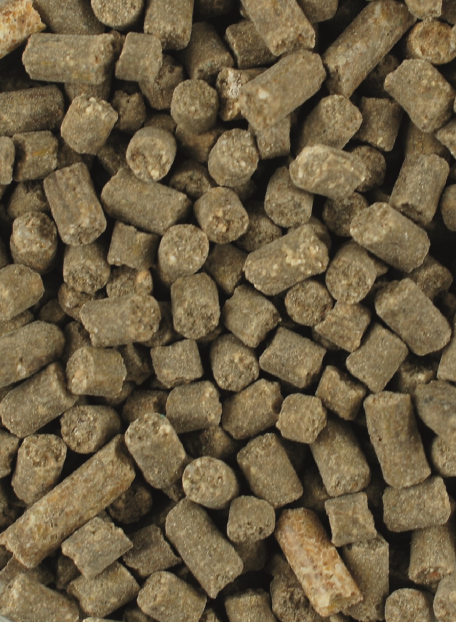 Pellets Braune, kleine Pellets