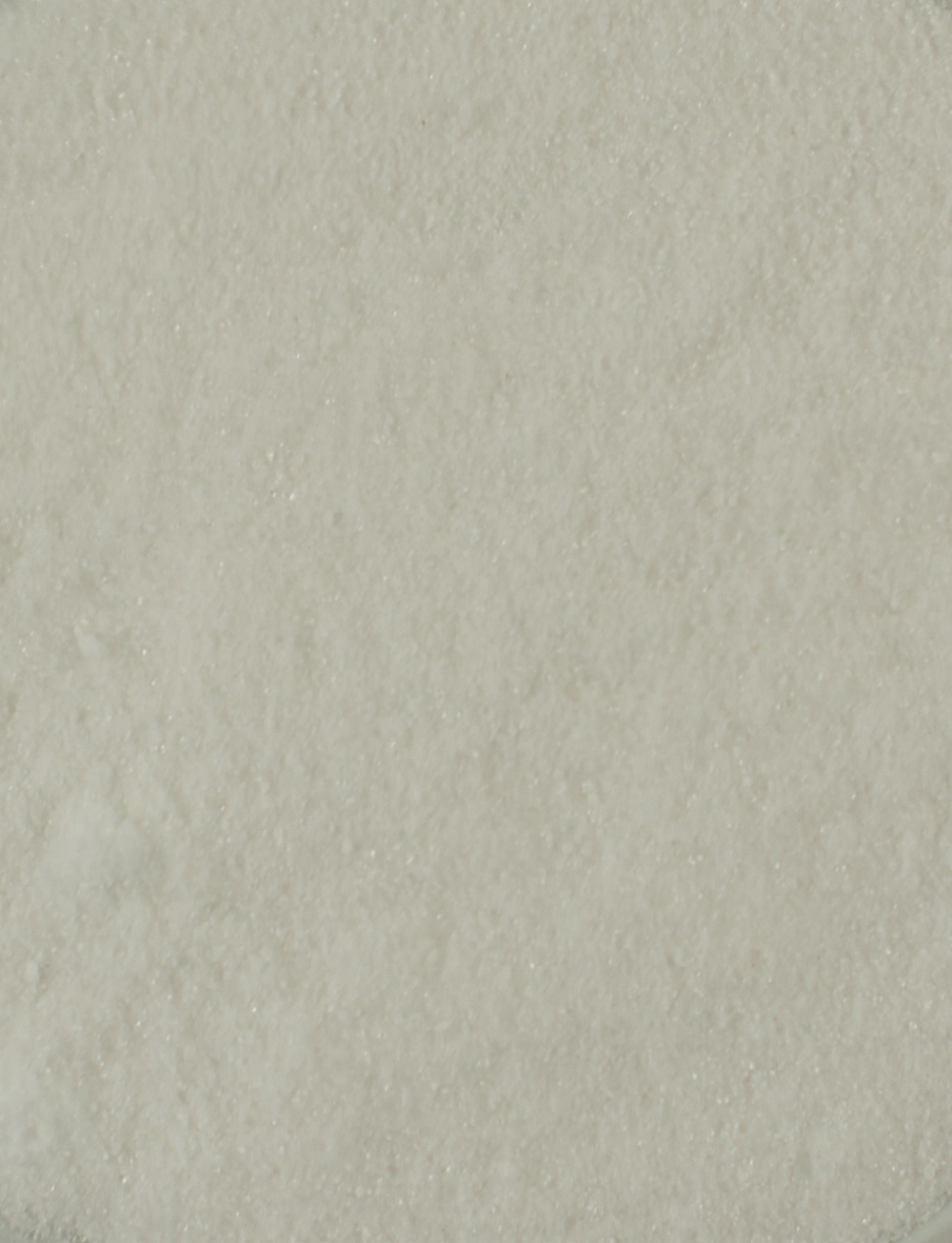 Weißes Pulver Feines, weißes Pulver mit gleichmäßiger Textur.