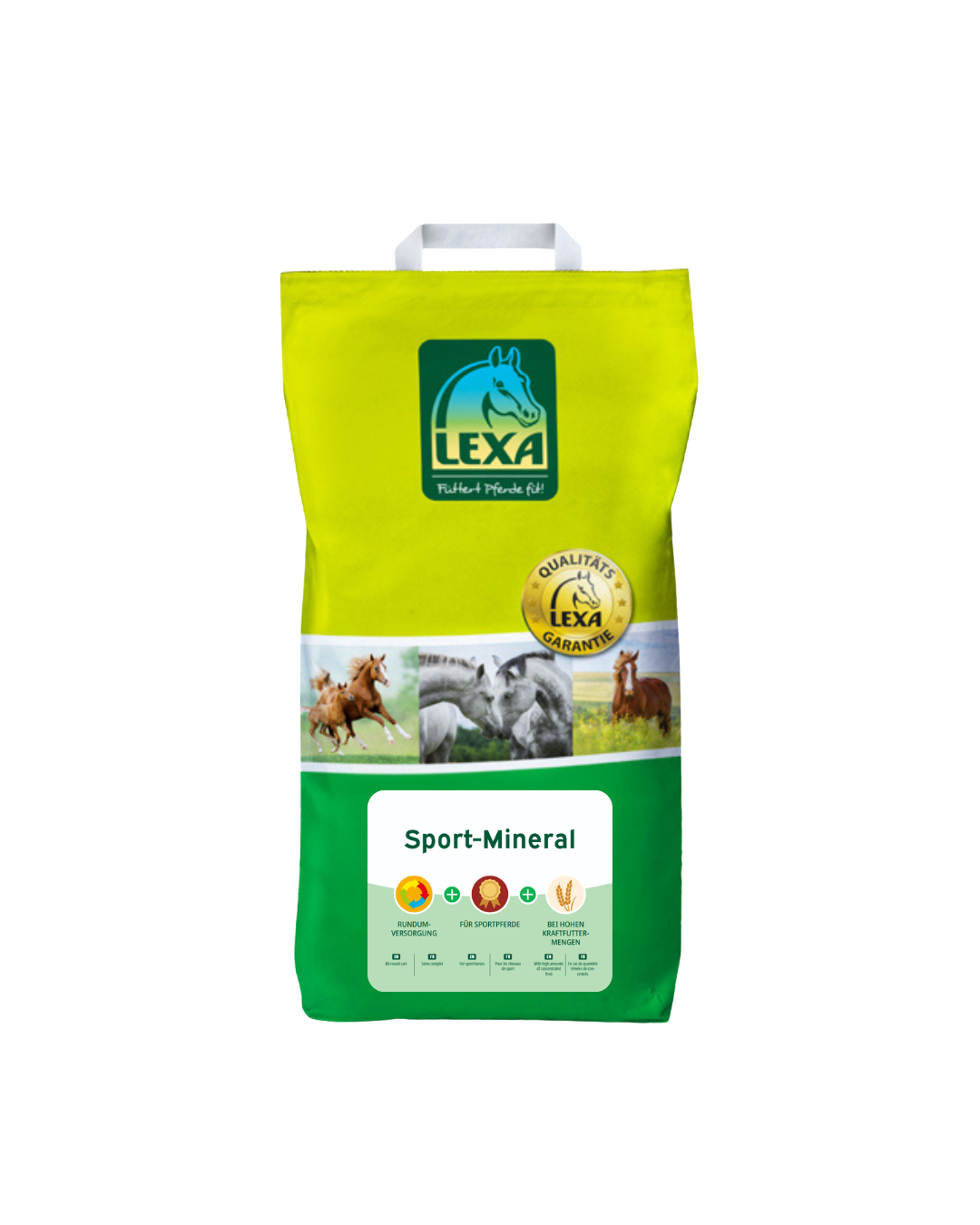 LEXA Sport-Mineral, Mineralfutter für Sportpferde, 4,5 kg Beutel