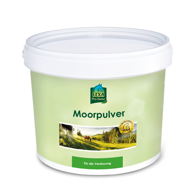 LEXA Moorpulver, zur Unterstützung der Wundheilung, 1 kg Eimer